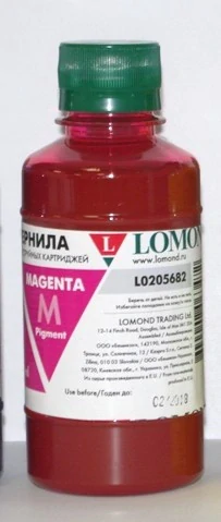 Inkoust Lomond LE08-001M, pro tiskárny Epson, barva magenta, dye based, 100 ml