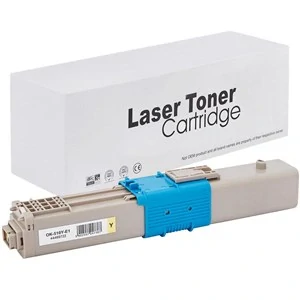 Inksys OKI C510 (44469722) - kompatibilní žlutý toner