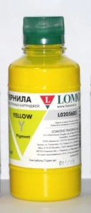Inkoust Lomond LE08-001Y, pro tiskárny Epson, barva yellow, dye based, 100 ml