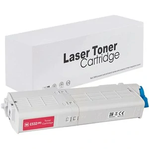 Inksys OKI C532 (46490606) - kompatibilní červený toner