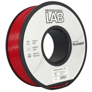 Professional LAB ABS+ červená 1,75mm 1kg